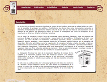 Tablet Screenshot of castillosjaen.com